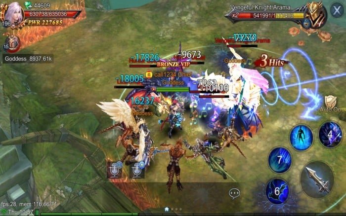 Game Online Perang Goddess: Primal Chaos