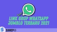 Link Grup WhatsApp Jomblo Terbaru 2021