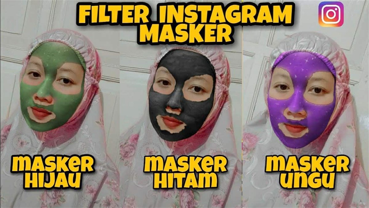 Nama Filter IG Masker Hijau