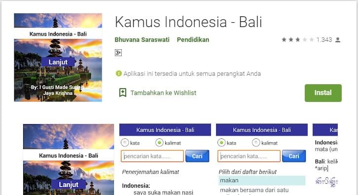 3 Aplikasi Translate Bahasa Bali, Wajib Punya! 2024