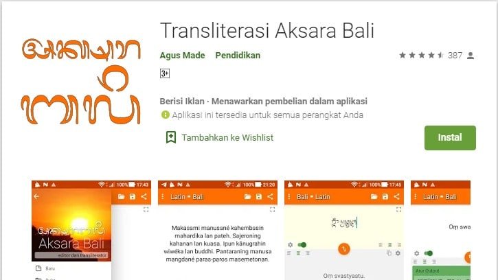 Rekomendasi Aplikasi Translate Bahasa Bali
