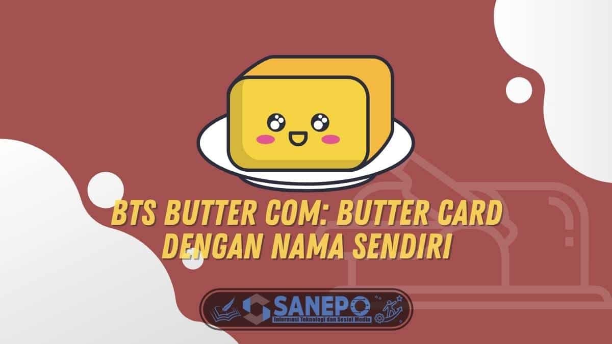 BTS Butter Com: Butter Card dengan Nama Sendiri