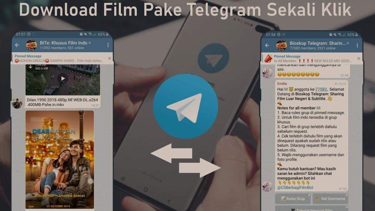 Kenapa Tidak Bisa Download Film di Telegram?