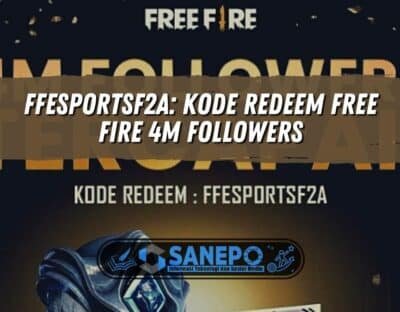 FFESPORTSF2A: Kode Redeem Free Fire 4M Followers