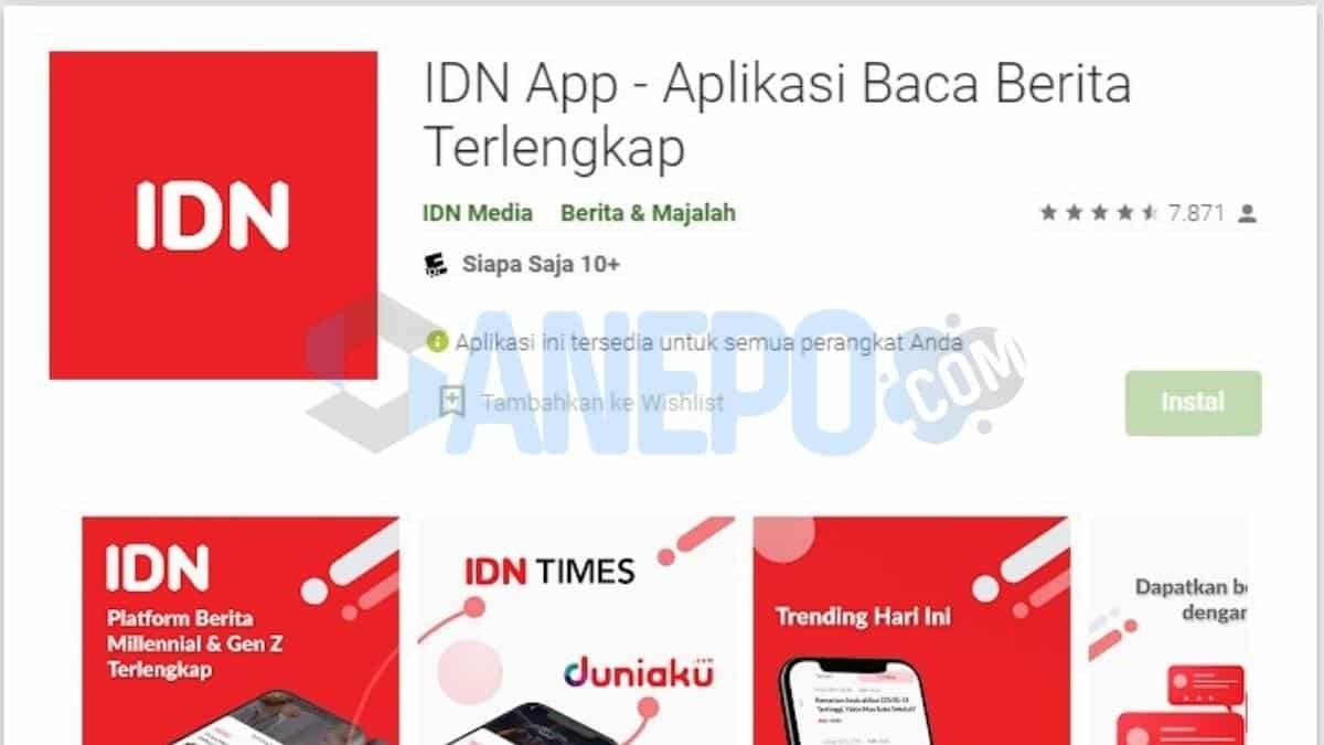 Aplikasi Penghasil Saldo DANA IDN App