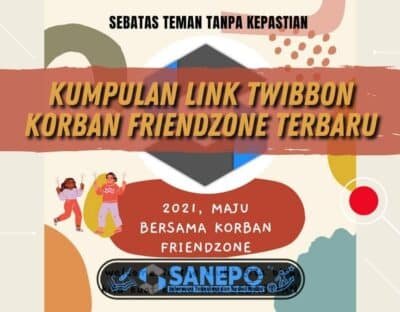 Kumpulan Link Twibbon Korban Friendzone Terbaru