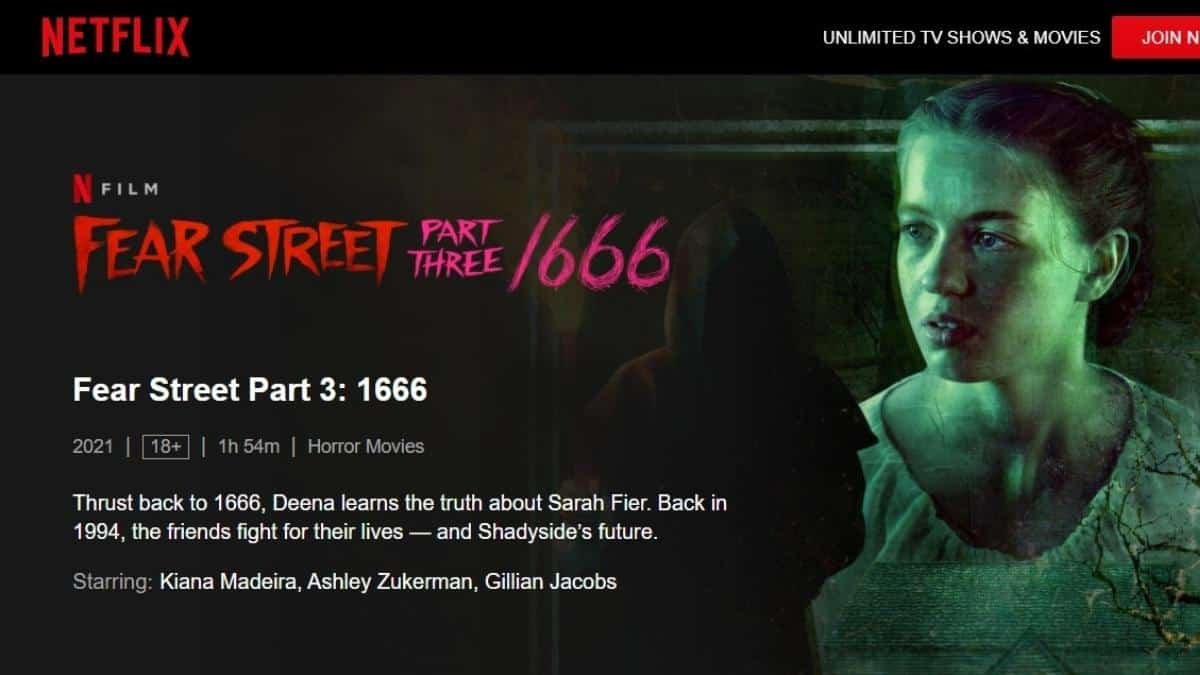Link Nonton Fear Street Part 3: 1666 (2021)