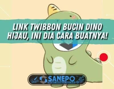 Link Twibbon Bucin Dino Hijau, Ini Dia Cara Buatnya!