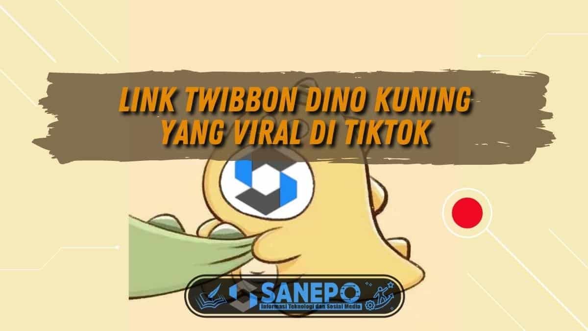 Link Twibbon Dino Kuning yang Viral di TikTok, Pasang Twibbon Juga Mudah