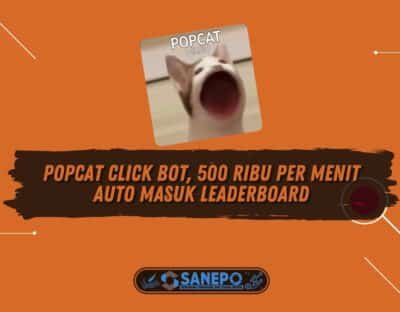 Popcat Click Bot, 500 Ribu Per Menit Auto Masuk Leaderboard
