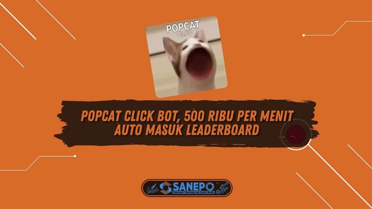 Popcat Click Bot, 500 Ribu Per Menit Auto Masuk Leaderboard