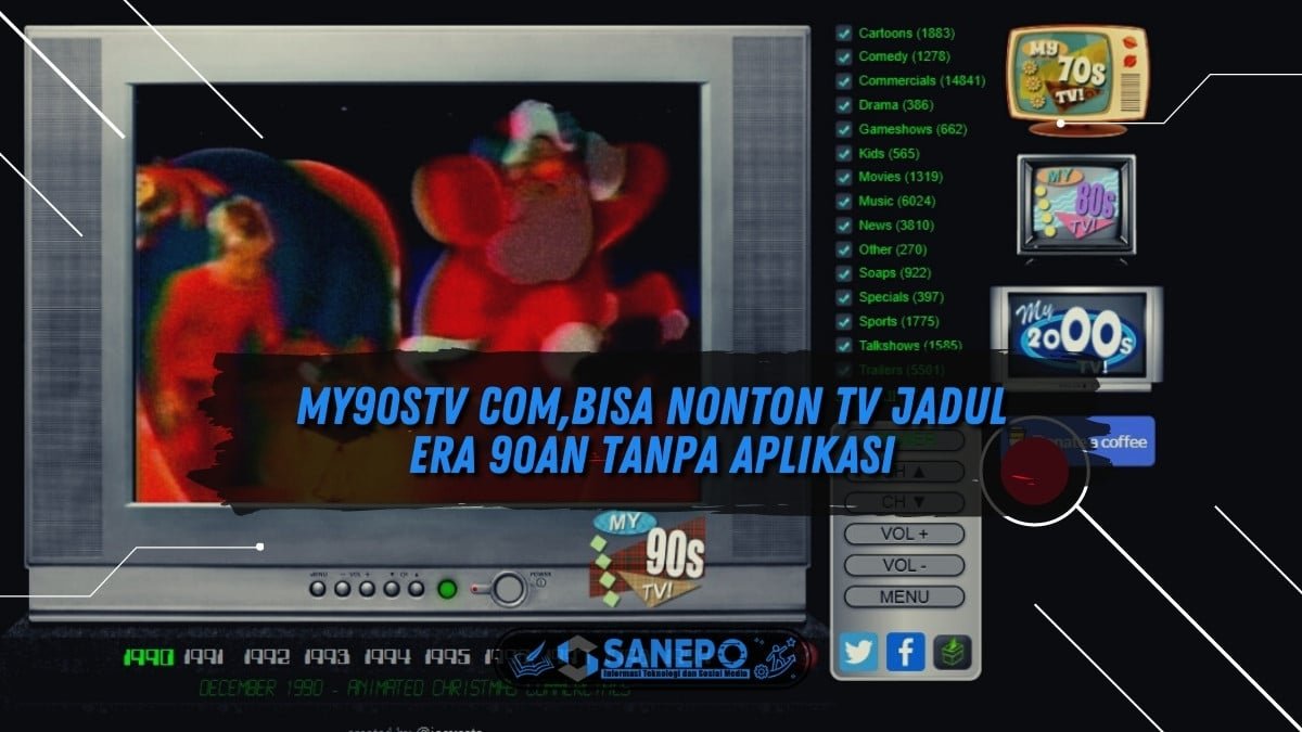 My90stv Com,Bisa Nonton TV Jadul Era 90an Tanpa Aplikasi
