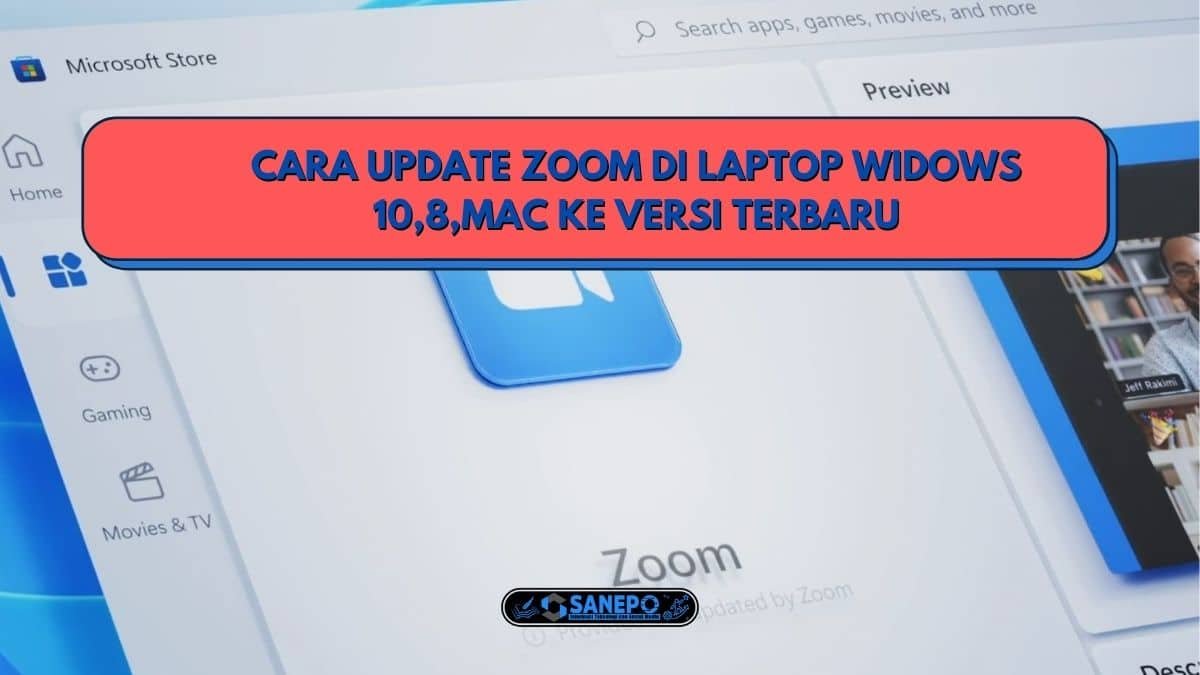 Cara Upgrade Zoom Di Laptop Widows 10,8,MAC Ke Versi Terbaru