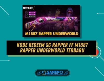 kode redeem sg rapper ff m1887 rapper underworld terbaru