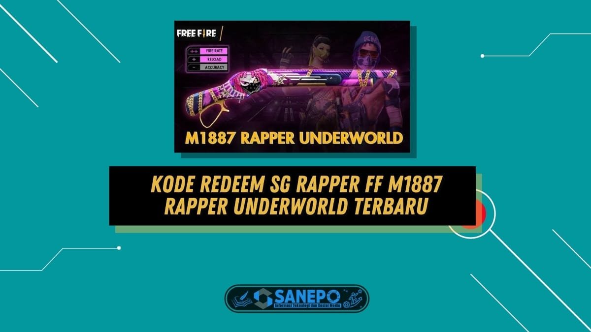 kode redeem sg rapper ff m1887 rapper underworld terbaru