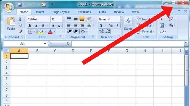 Cara Menutup MS Excel