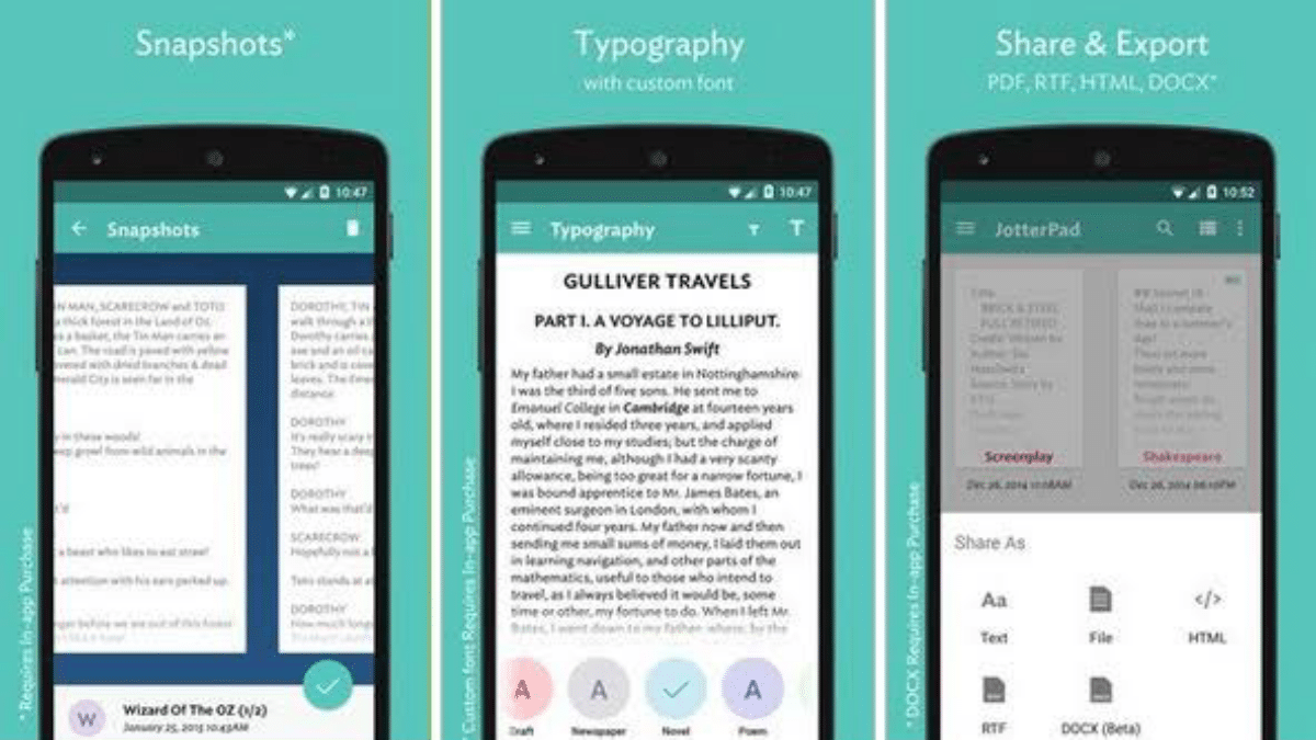Aplikasi Menulis Di Hp Android Dan IOS Terbaik