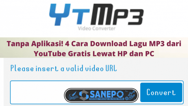 Cara Download Lagu MP3 dari YouTube