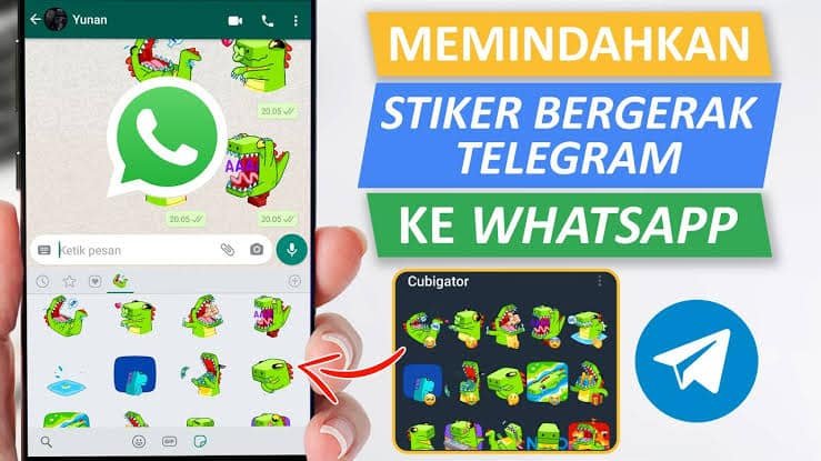 Cara Memindahkan Stiker Telegram Ke Whatsapp Tanpa Aplikasi Mudah