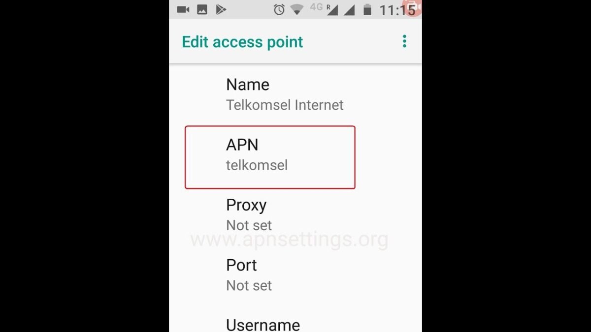 Setting APN 5G Telkomsel