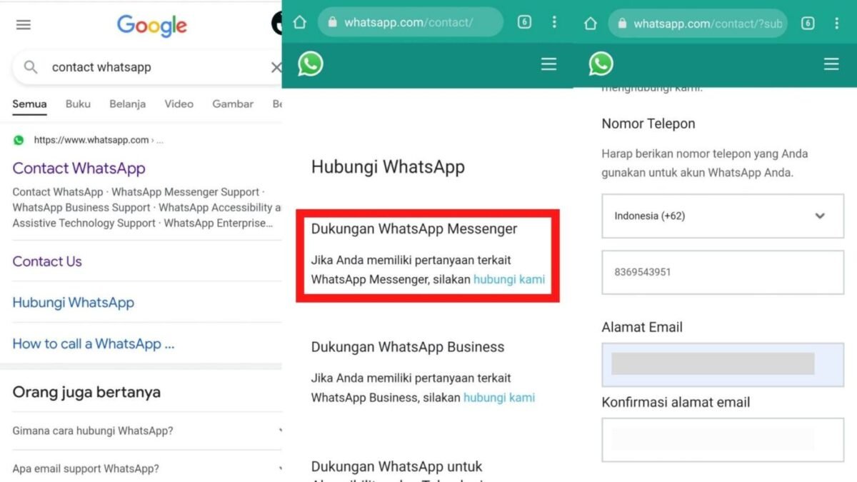 Cara Mengembalikan Akun Whatsapp yang Terhapus Tanpa Verifikasi 2022 2024