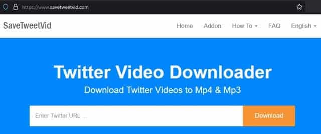 cara download video di twitter lewat android