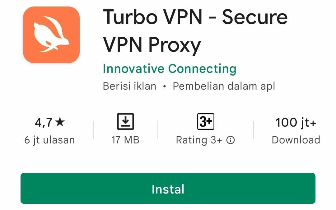 Turbo VPN Mod APK terbaru 2022