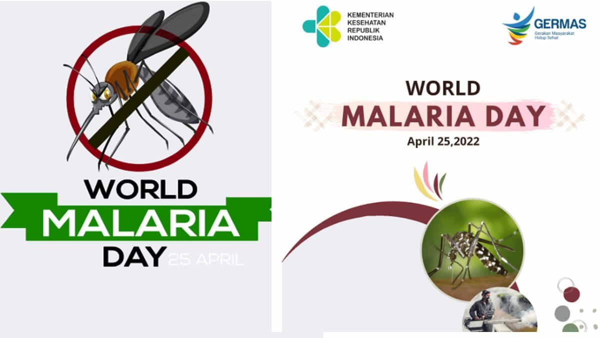 link twibbon hari malaria sedunia 2022
