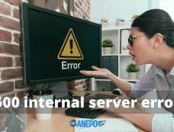 cara mengatasi 500 internal server error di Android