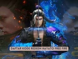 Daftar Kode Redeem Hayato Free Fire