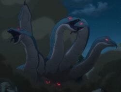 3 Fakta Hydra "Gaikotsu Kishi-sama, Tadaima Isekai e Odekakechuu", Monster Kuat Berkepala Lima