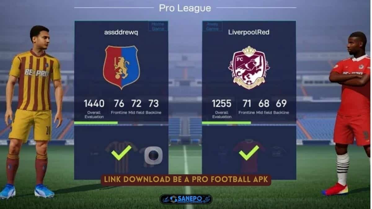 Link Download Be A Pro Football APK Mod Versi Terbaru 2022