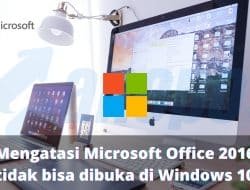 Microsoft Office 2016 tidak bisa dibuka di Windows 10