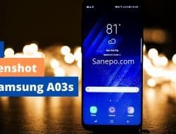 cara screenshot hp Samsung A03s