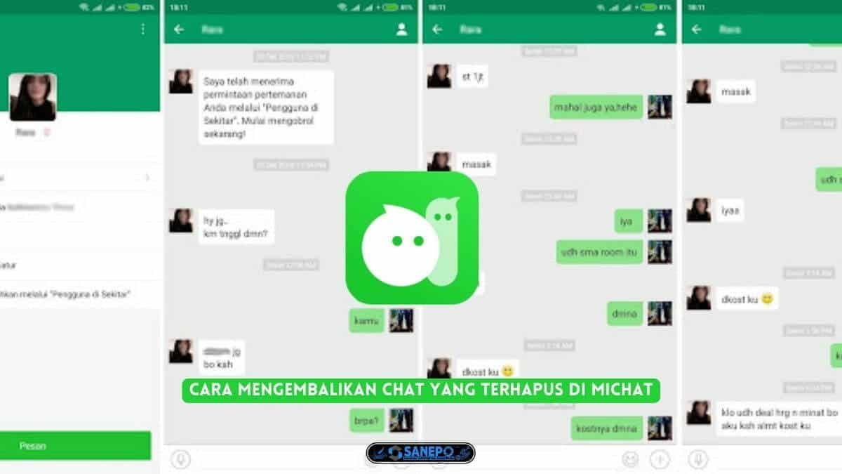 Cara Mengembalikan Chat yang Terhapus di Michat