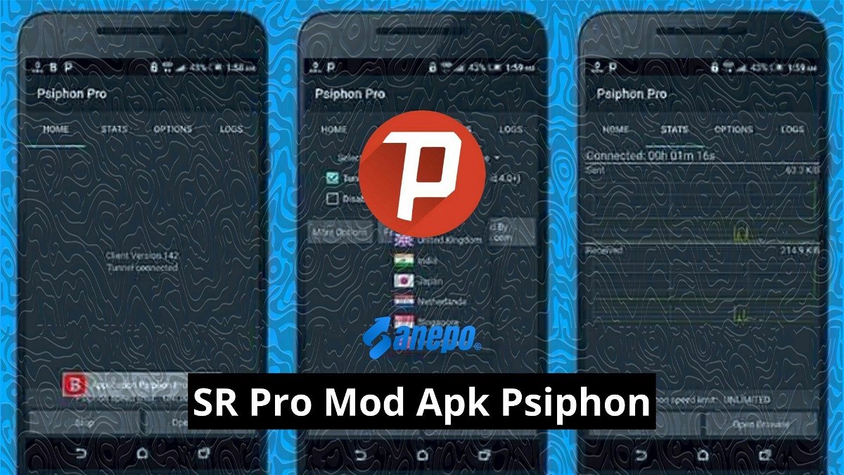SR Pro Mod Apk Psiphon