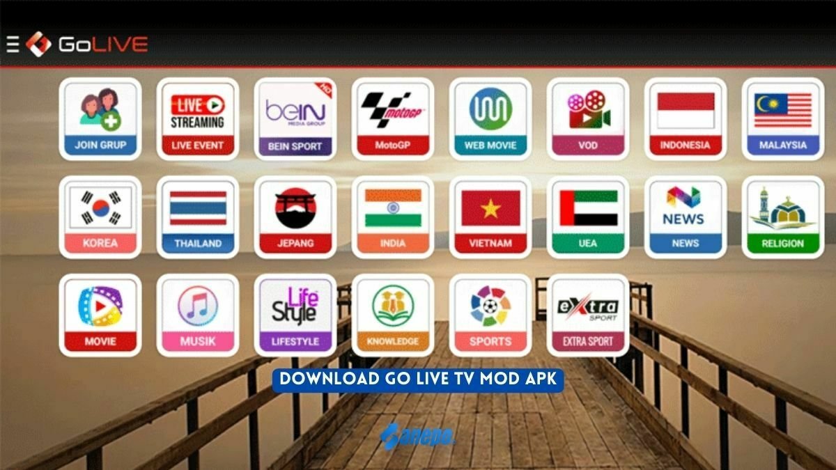 Link Download Go Live TV MOD APK Streaming Versi Terbaru 2022