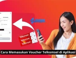 cara memasukan voucher Telkomsel di aplikasi