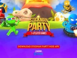 Link Download Stickman Party Mod Apk Versi 2.0.4.1 Unlimited Money