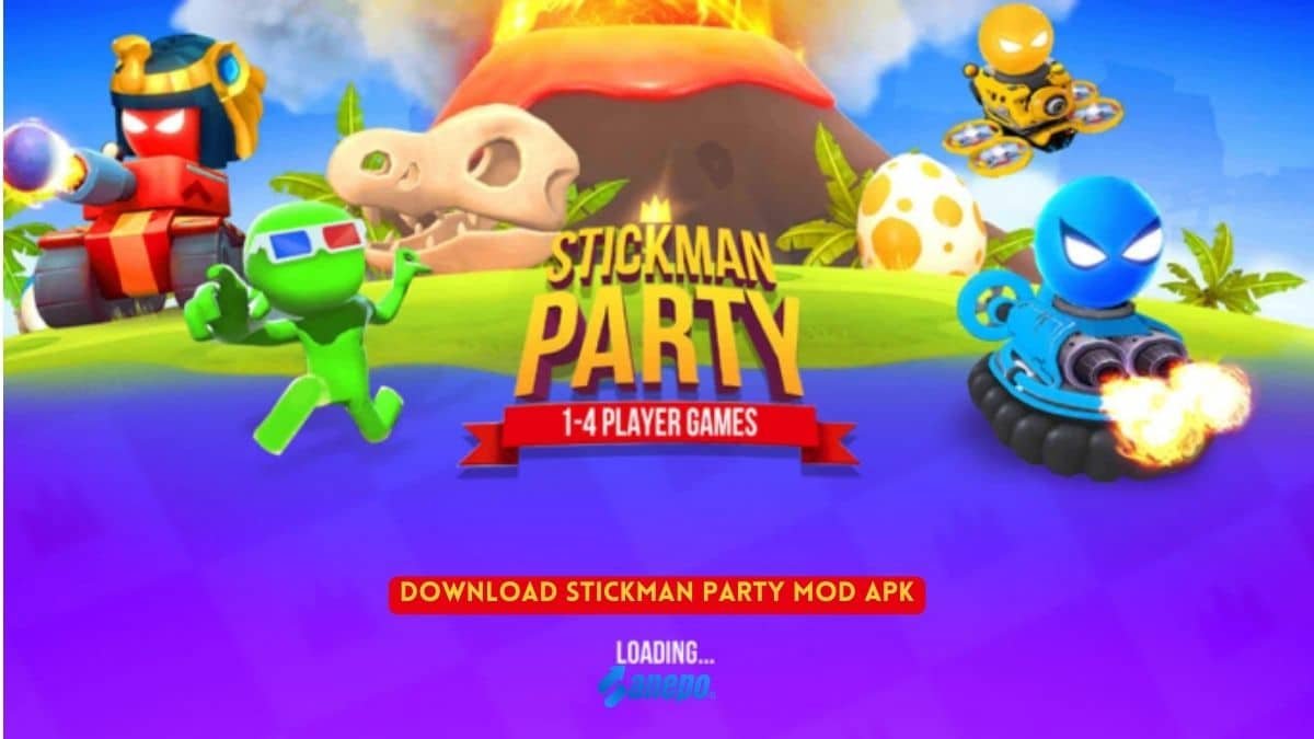 Link Download Stickman Party Mod Apk Versi 2.0.4.1 Unlimited Money