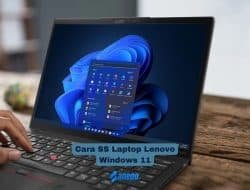 Cara SS Laptop Lenovo Windows 11