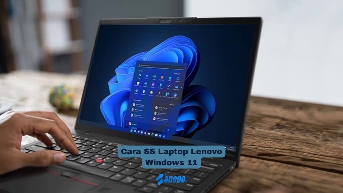 Cara SS Laptop Lenovo Windows 11