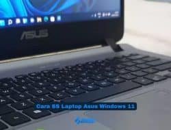 Cara SS Laptop Asus Windows 11