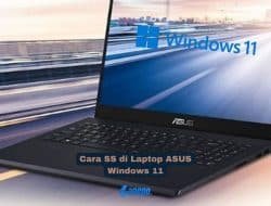 Cara SS di Laptop Asus Windows 11