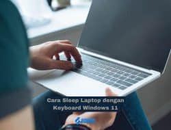 Cara Sleep Laptop dengan Keyboard Windows 11