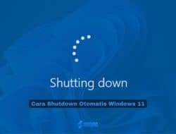 Cara Shutdown Otomatis Windows 11