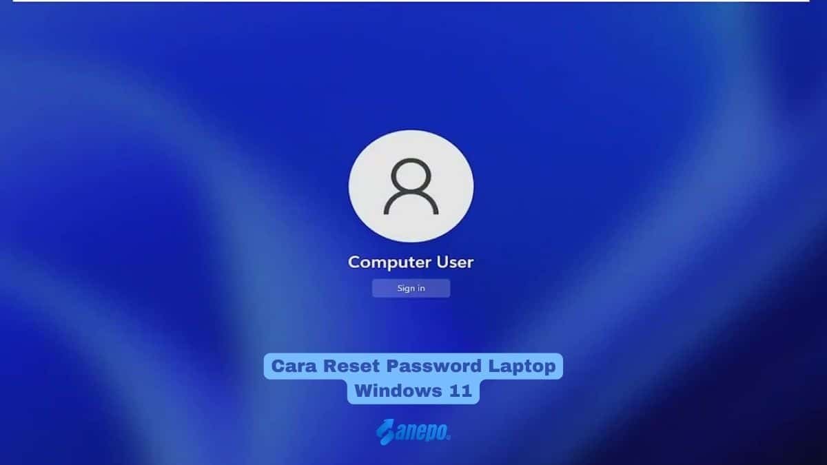 Cara Reset Password Laptop Windows 11