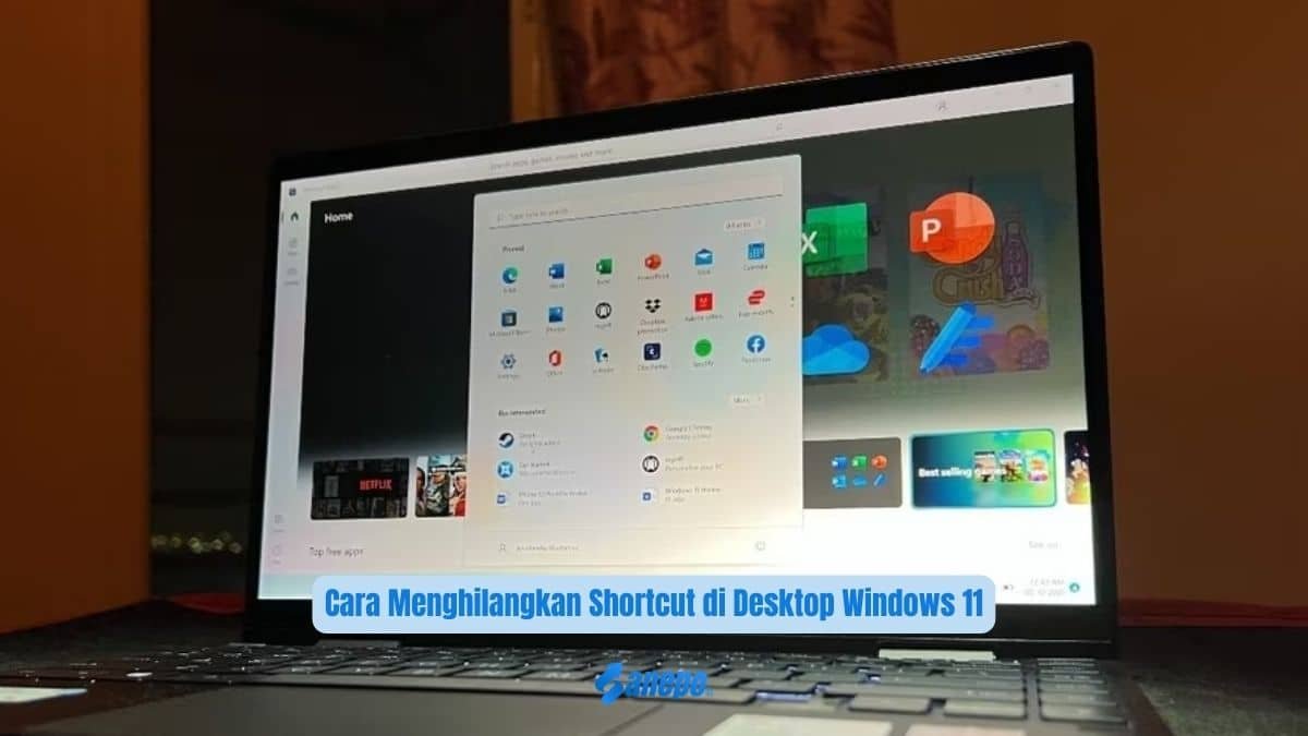 Cara Menghilangkan Shortcut di Desktop Windows 11