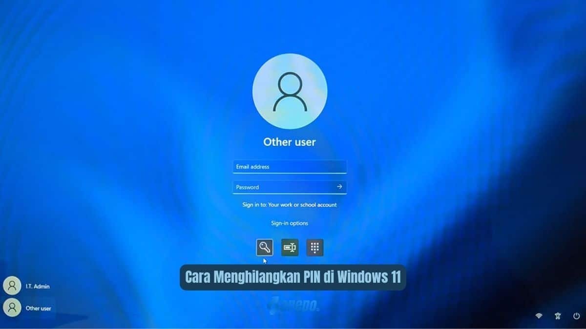 Cara Menghilangkan PIN di Windows 11