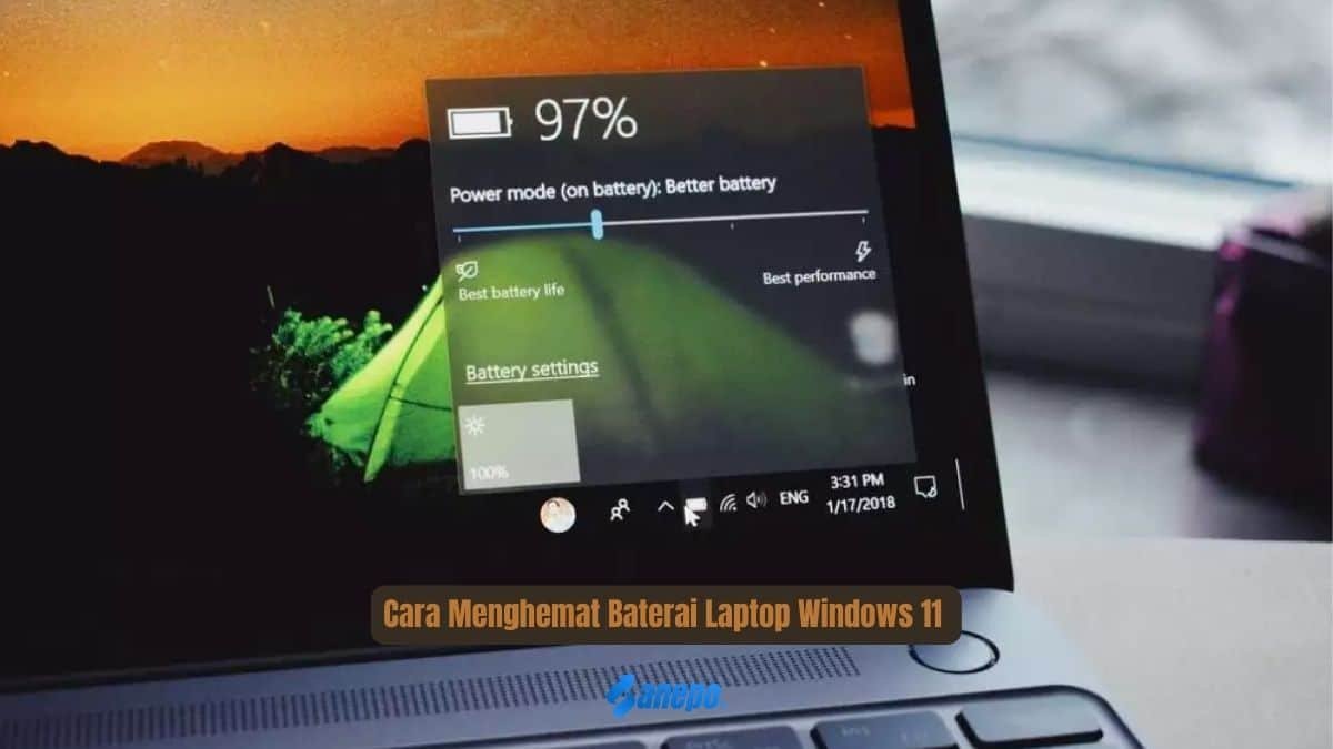 Cara Menghemat Baterai Laptop Windows 11